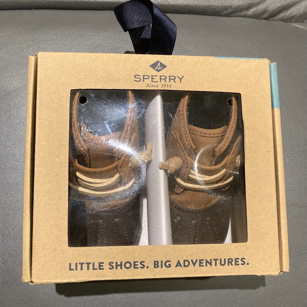 Sperry Icestorm crib shoe size 4 - 9-12m
